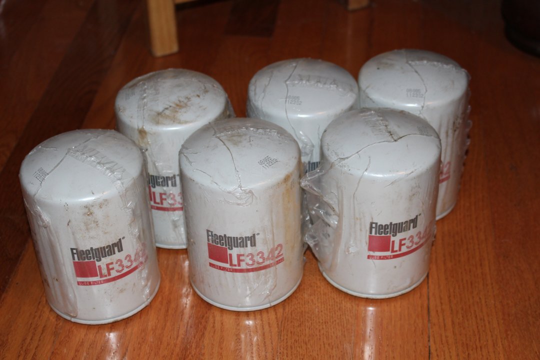 Lot 6 Fleetguard CUMMINS FF5269 FUEL Filters DONALDSON ... fram fuel filter interchange 