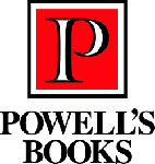 Powell's Books Logo of a P against a red background